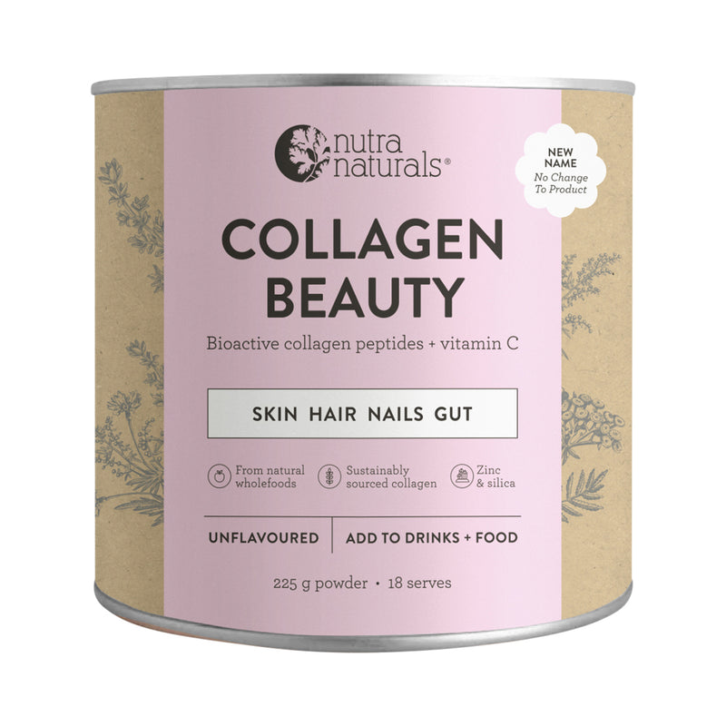 Nutra Organics Collagen Beauty Unflavoured 225g