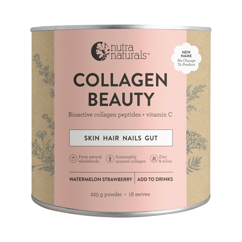 Nutra Organics Collagen Beauty Watermelon Strawberry 225g