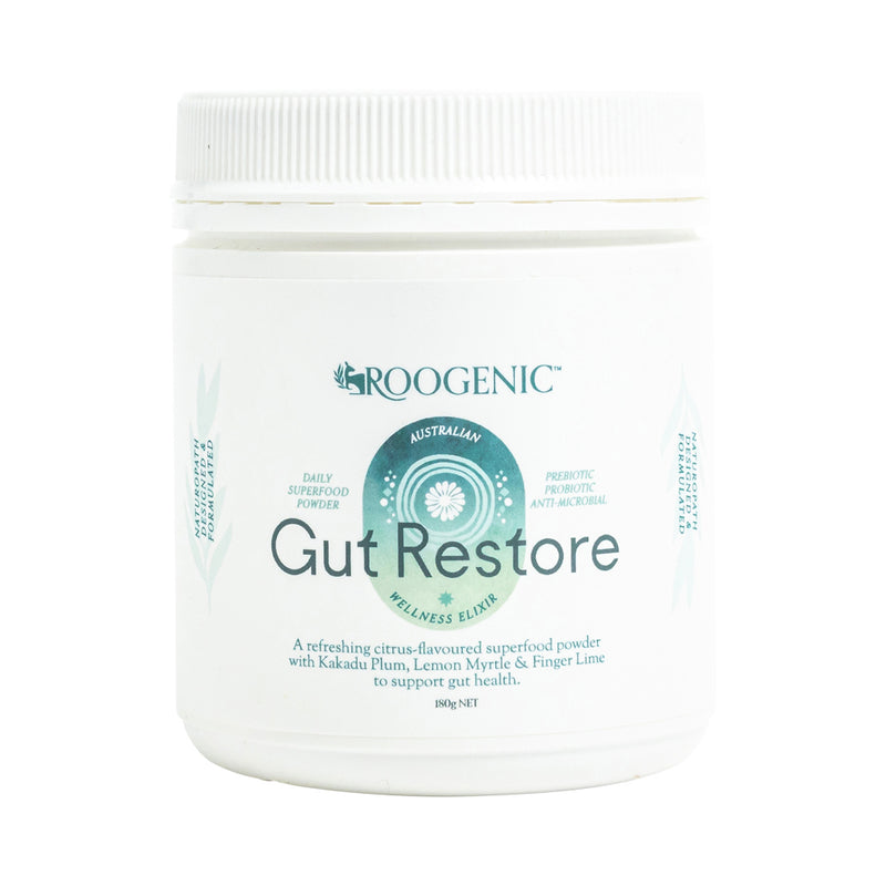 ROOGENIC AUSTRALIAN GUT RESTORE SUPERFOOD POWDER 180G