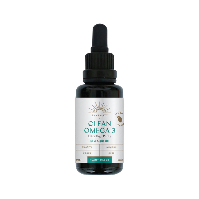 Phytality Clean Omega-3 (Ultra High Purity DHA Algae Oil) 50ml