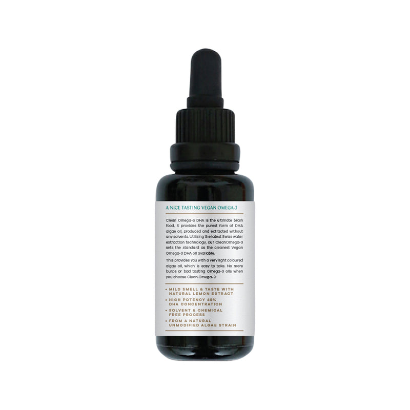 Phytality Clean Omega-3 (Ultra High Purity DHA Algae Oil) 50ml