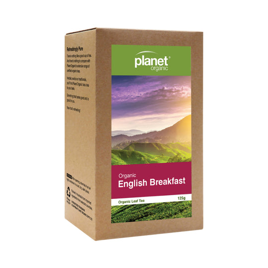 Planet Organic Organic Tea English Breakfast Loose Leaf 125g