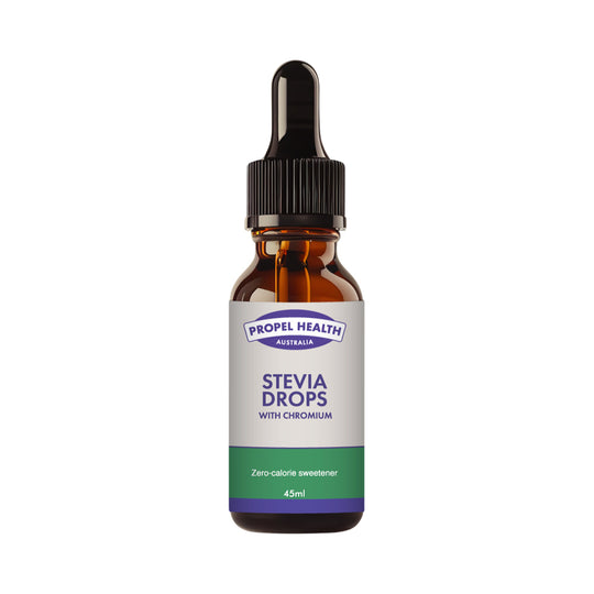 Propel Health Organic Stevia Drops With Chromium 45Ml