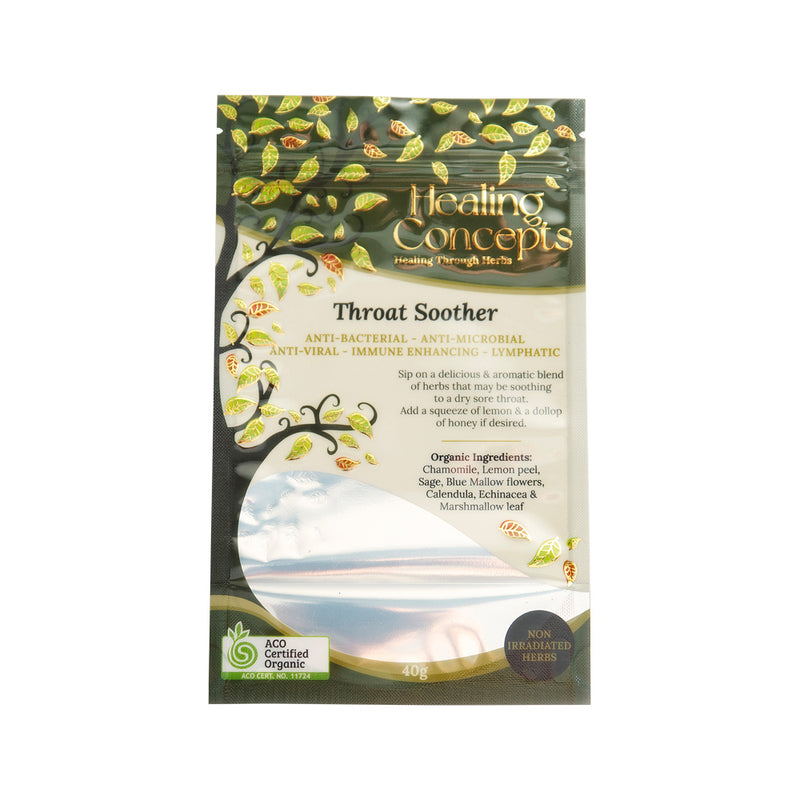 Healing Concepts Organic Blend Throat Soother 40g