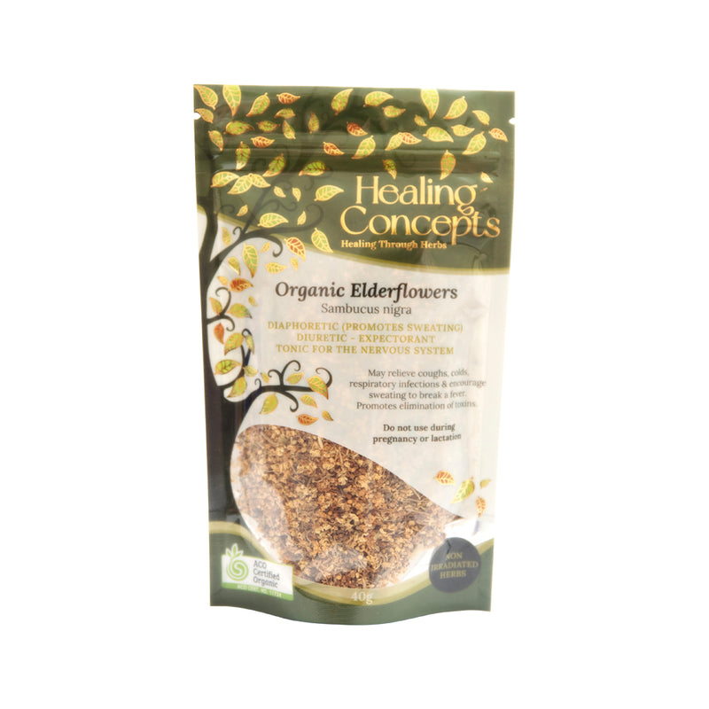 Healing Concepts Organic Elderflowers 40g