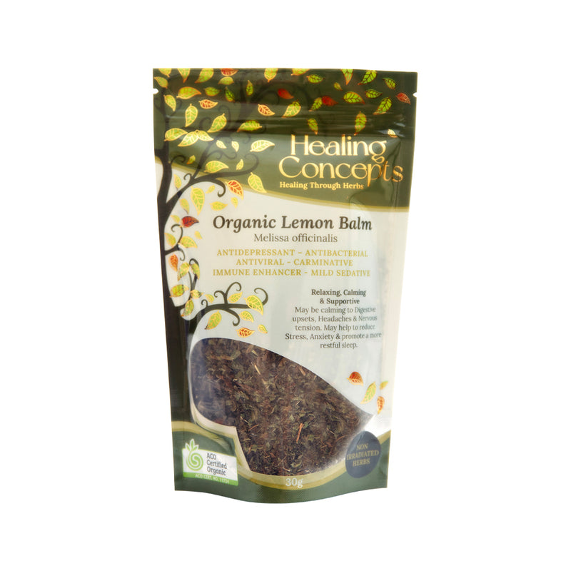 Healing Concepts Organic Lemon Balm 30g