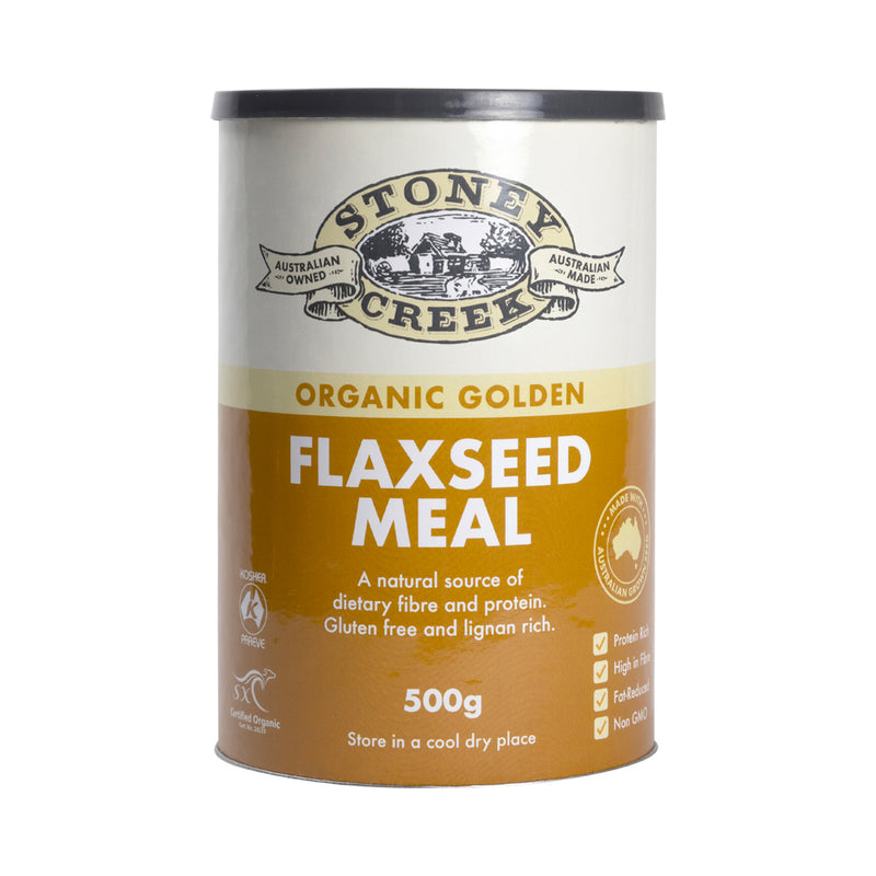 Stoney Creek Organic Flaxseed Meal Golden 500g