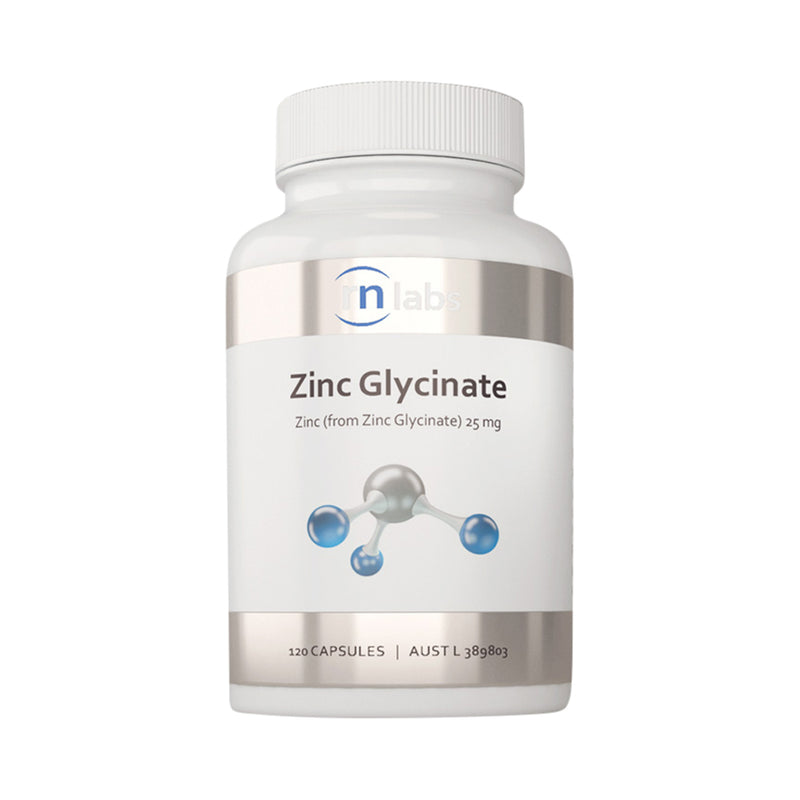 RN Labs Zinc Glycinate 25mg 120c