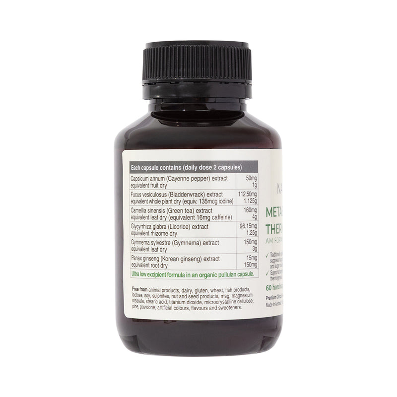 NATUROBEST METABOLISM & THERMOGENIC AM FORMULA 60C