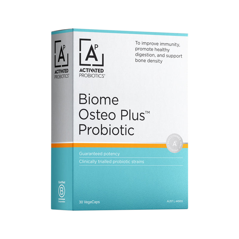 ACTIVATED PROBIOTICS BIOME OSTEO PLUS PROBIOTIC 30VC