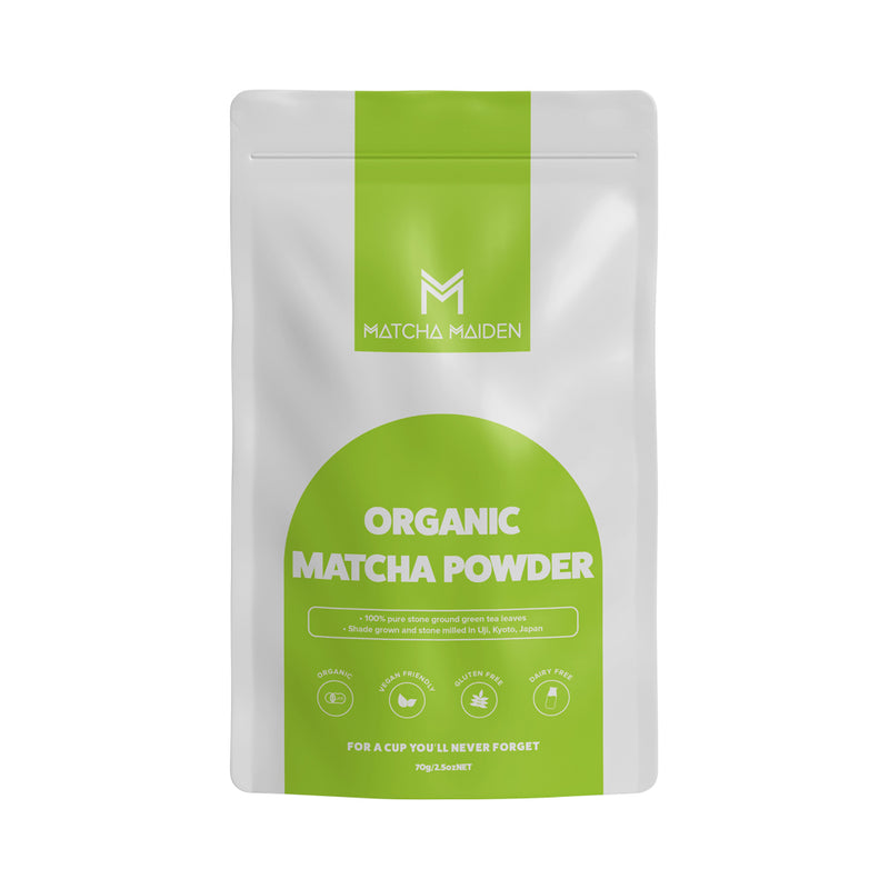 MATCHA MAIDEN ORGANIC MATCHA POWDER 70G