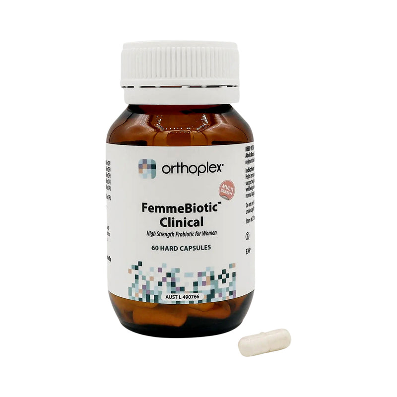 ORTHOPLEX WHITE FEMMEBIOTIC CLINICAL 60C
