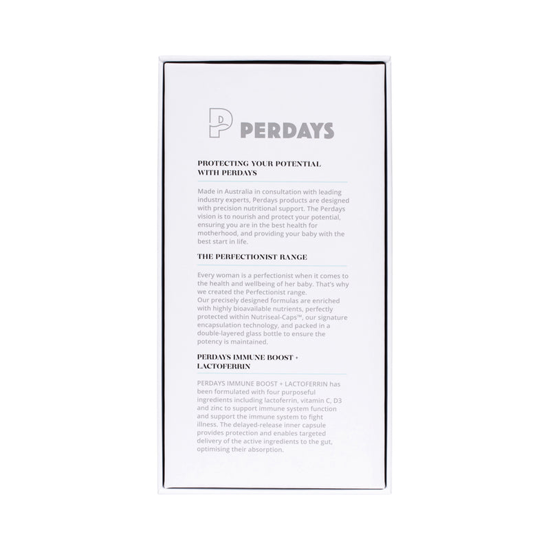 PERDAYS IMMUNE BOOST + LACTOFERRIN 60C