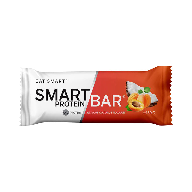 SMART BAR PROTEIN APRICOT COCONUT 60G X 12 PACK
