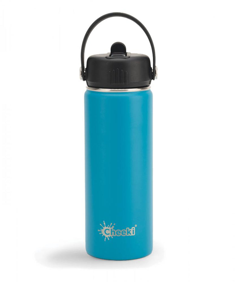 Cheeki Insulated Bottle Adventure Aqua (Small) 600ml