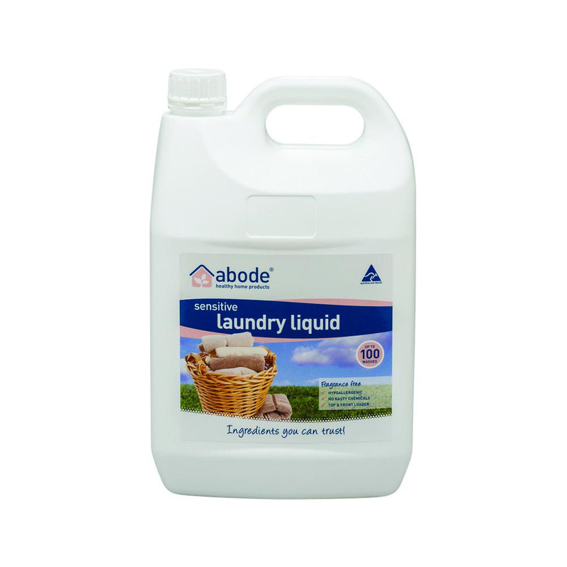Abode Laundry Liquid (Front & Top Loader) Zero 4L
