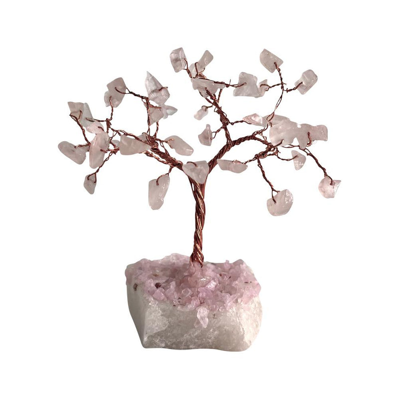 ALTERNATIVE DISTRIBUTION CRYSTAL TREE ROSE QUARTZ