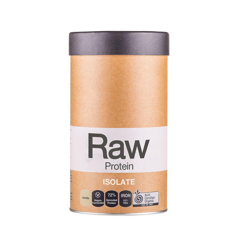 Amazonia Raw Protein Organic Isolate Vanilla 500g