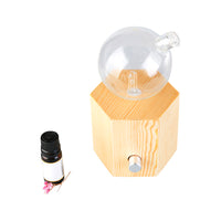 Amrita Court Nebuliser (Diffuser) Wooden Base Geometry Hexagon  SELL THROUGH