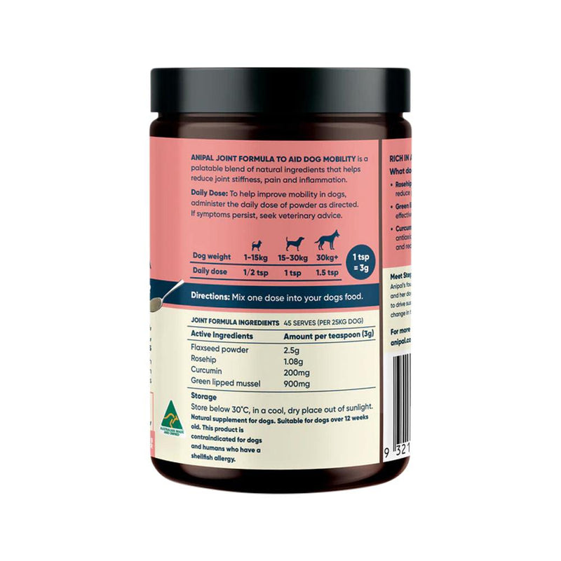 ANIPAL JOINT FORMULA POWDER MEAL TOPPER (FOR DOGS) 135G