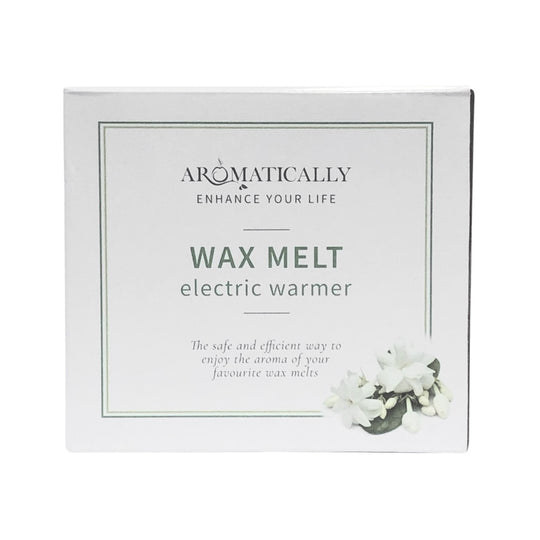 Aromamatic Wax Melt Electric Warmer White Textured (suitable for Wax Melts & Essential Oils)