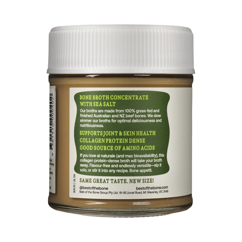 BEST OF THE BONE BONE BROTH BEEF CONCENTRATE ORIGINAL 180G