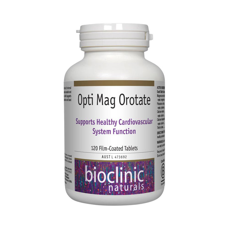 BIOCLINIC NATURALS OPTI MAG OROTATE 120T