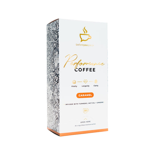 Before You Speak Performance Coffee Caramel 4.5g x 30 Pack