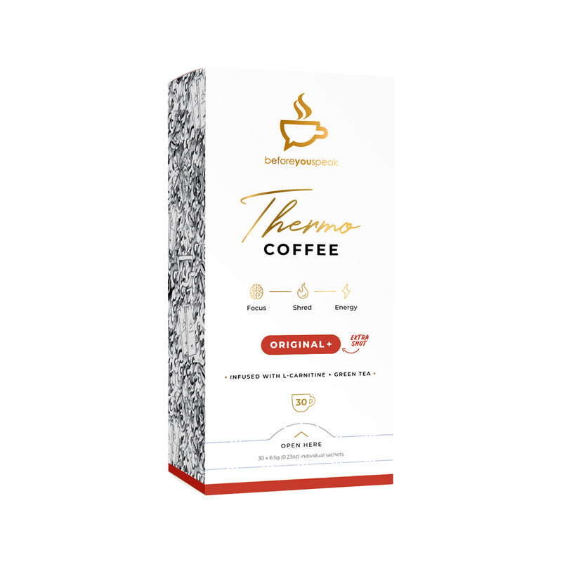 Before You Speak Thermo Coffee Original + Extra Shot 6.5g x 30 Pack
