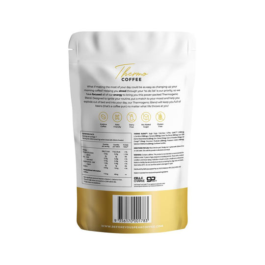 Before You Speak Thermo Coffee Unsweetened 6.5g x 7 Pack