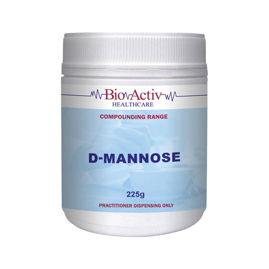 BIOACTIV HEALTHCARE COMPOUNDING RANGE D-MANNOSE 225G