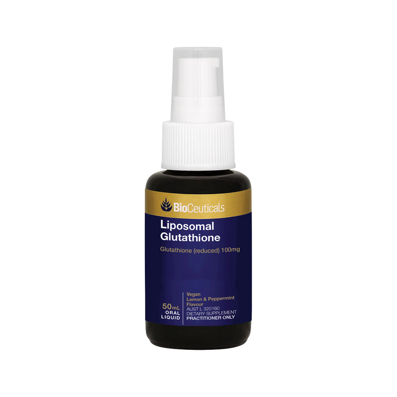 BioCeuticals Liposomal Glutathione Lemon & Peppermint Oral Spray 50ml  OBSOLETE MANUFACTURER