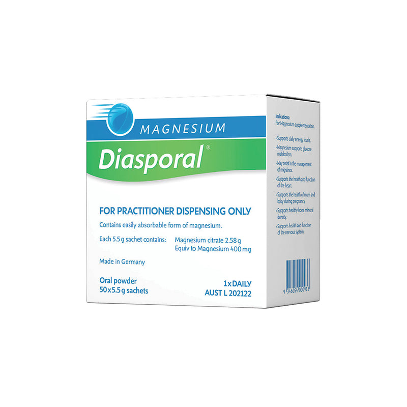 Magnesium Diasporal Sachets 5.5g x 50 Pack