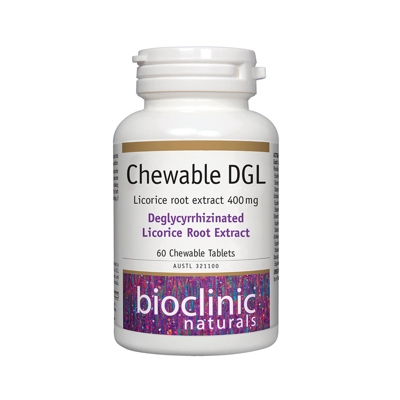 Bioclinic Naturals Chewable DGL 60t