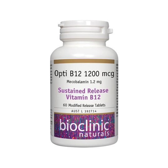 Bioclinic Naturals Opti B12 1200mcg (Sustained Release) 60t