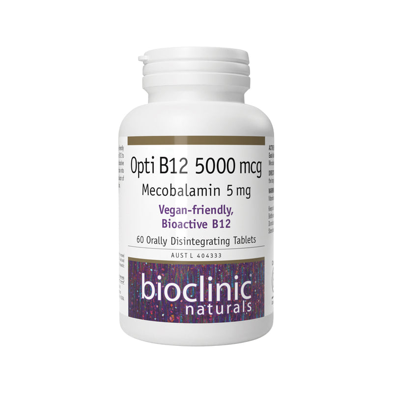 Bioclinic Naturals Opti B12 5000mcg Orally Disintegrating 60t