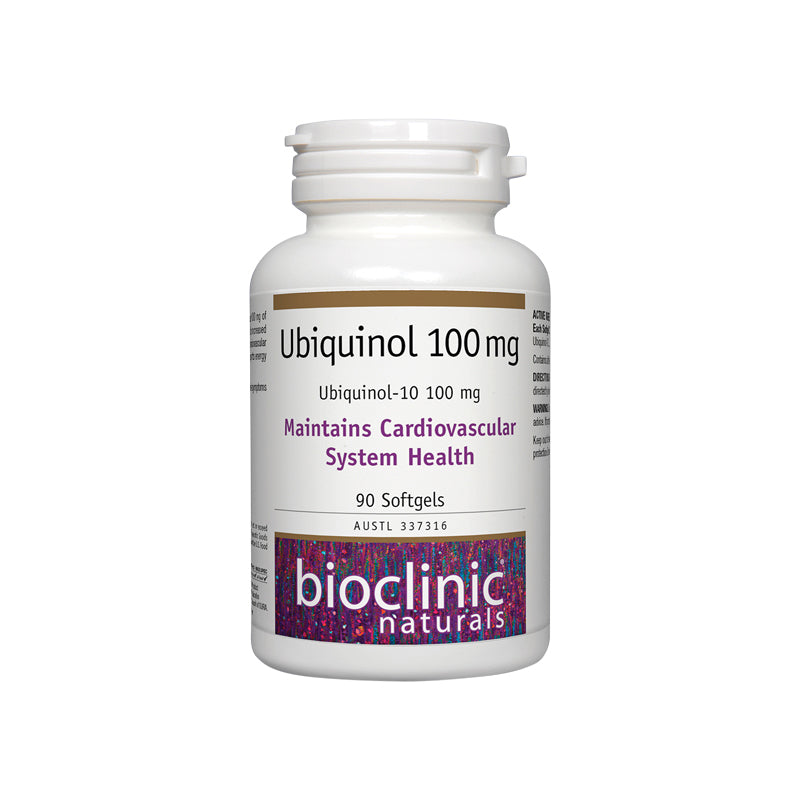 Bioclinic Naturals Ubiquinol 100mg 90c