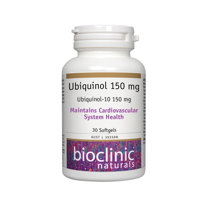 Bioclinic Naturals Ubiquinol 150mg 30c