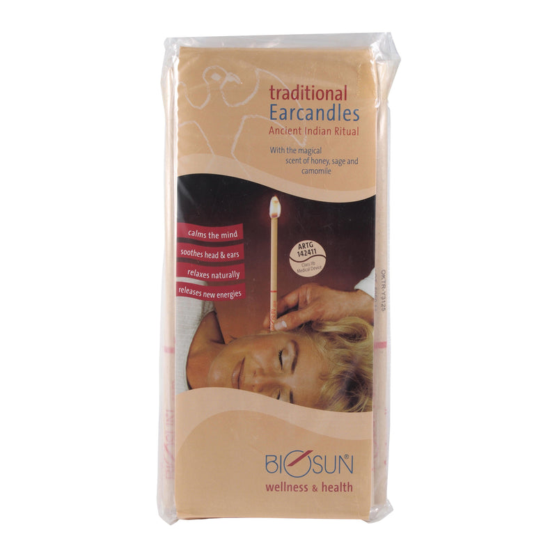 Biosun Ear Candles Traditional Wellbeing Ritual 1 Pair x 25 Bundle Pack  SELL THROUGH