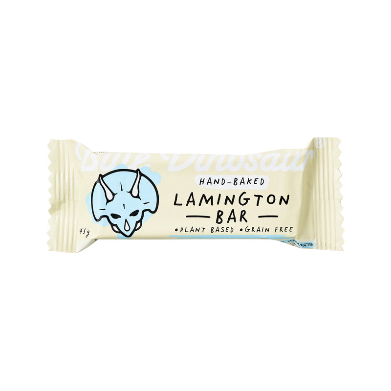 Blue Dinosaur Snack Bar Lamington 45g x 12 Display