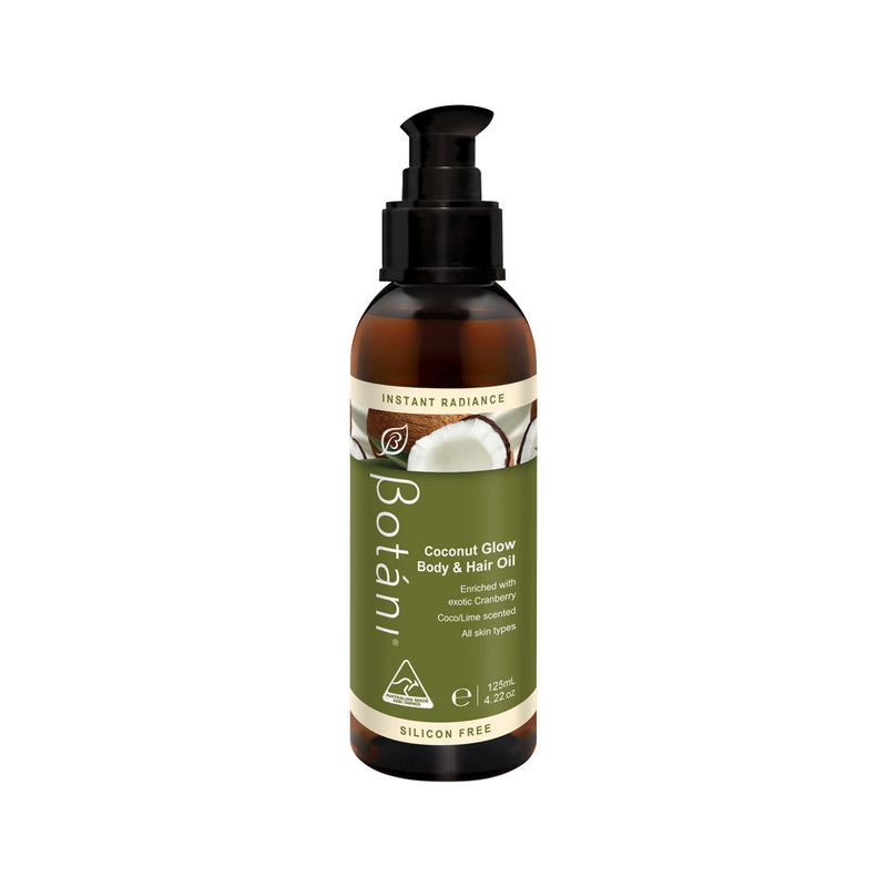 Botani Coconut Glow Body & Hair Oil 125ml