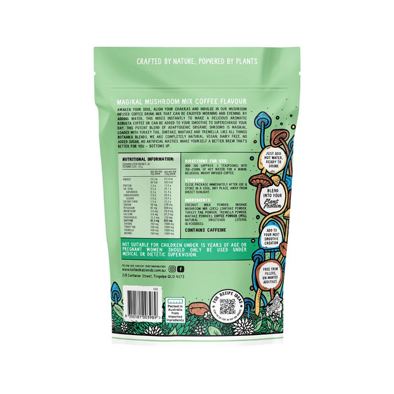 Botanika Blends Magikal Mushroom Mix Coffee 300g