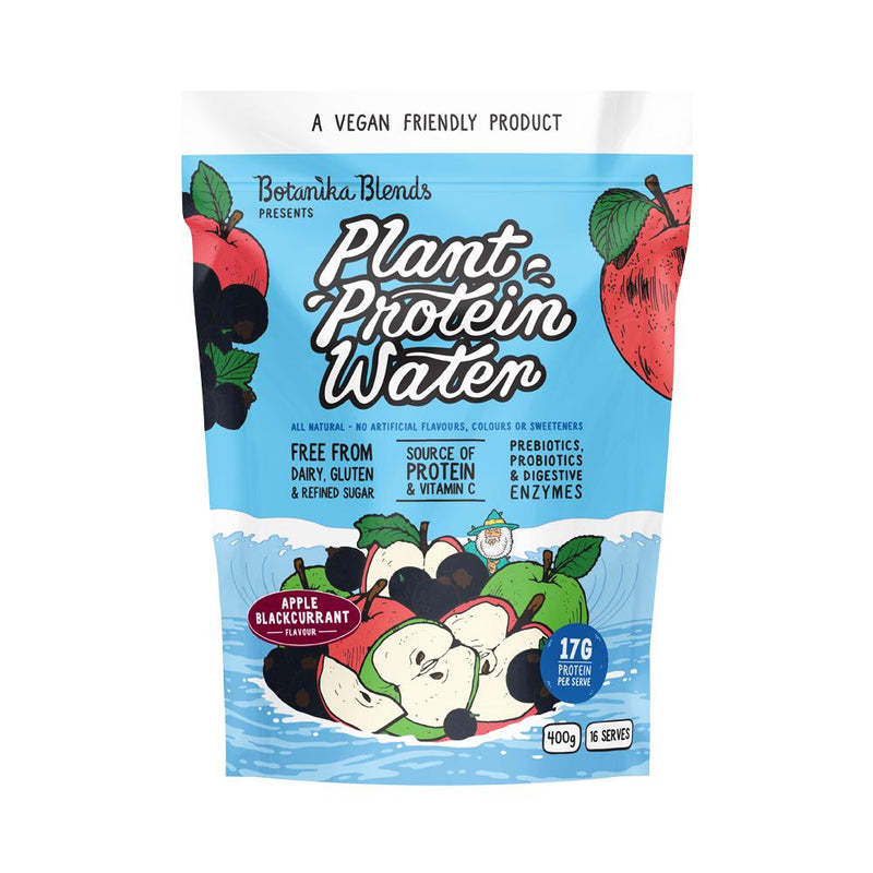 BOTANIKA BLENDS PLANT PROTEIN WATER APPLE BLACKCURRANT 400G