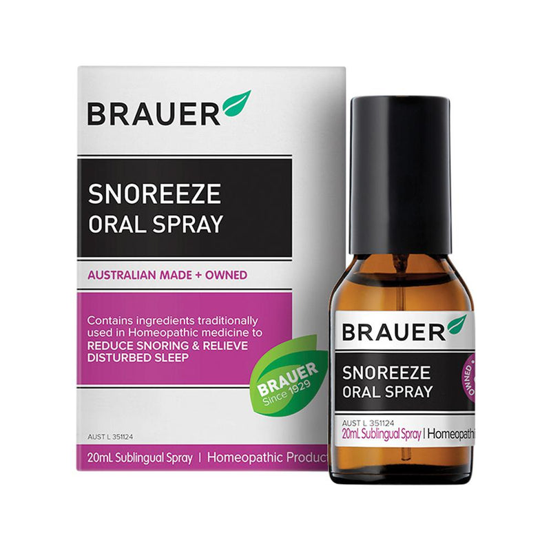 BRAUER SNOREEZE ORAL SPRAY 20ML