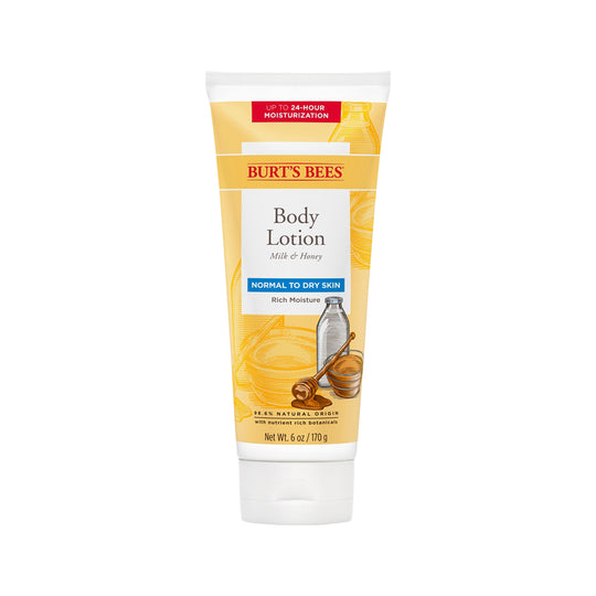 Burts Bees Body Lotion Normal to Dry Skin with Milk & Honey 170g