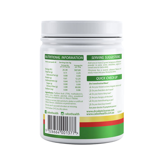 Cabot Health Fibretone Powder Neutral 200g