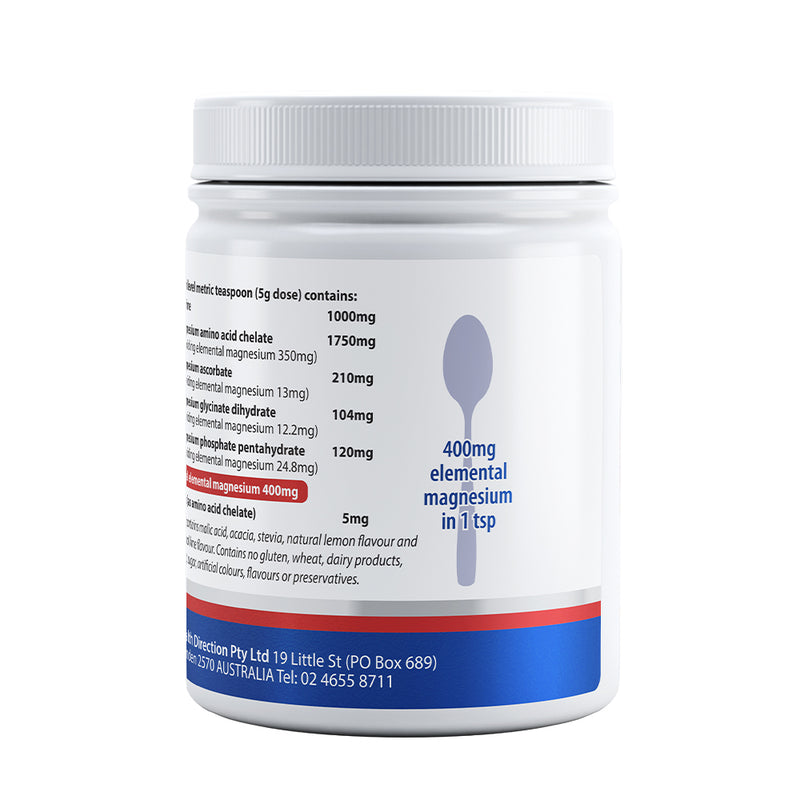 Cabot Health Magnesium Ultra Potent Citrus Powder 465g