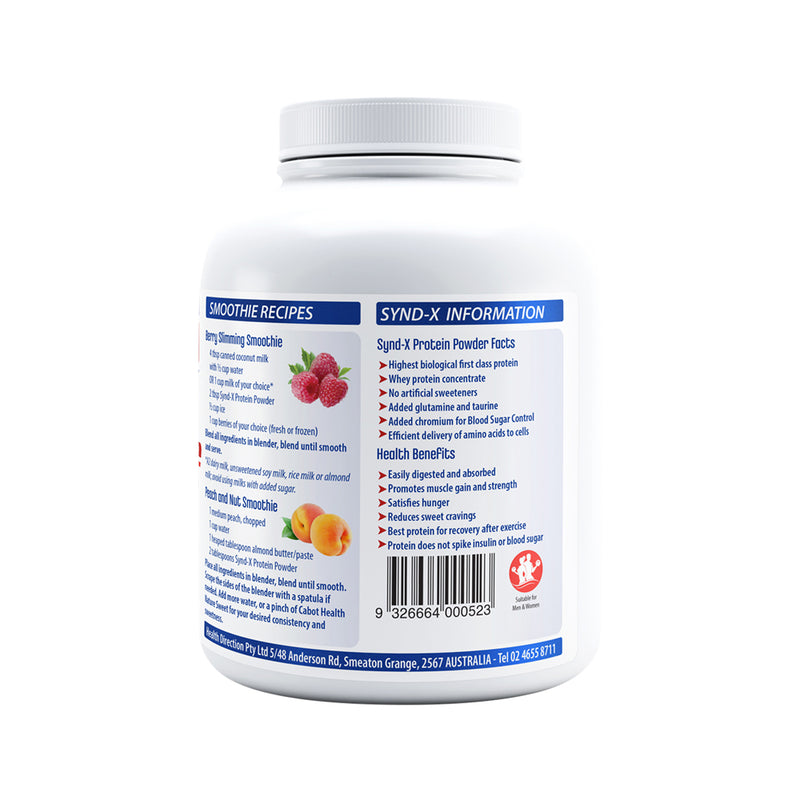 Cabot Health Synd-X Extreme (High Protein & Low Carb) Vanilla 1kg