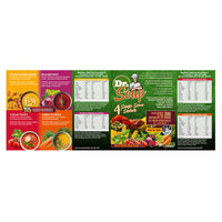 Cell-Logic Dr. Soup Mixed Sachets (4 Flavours) 30g x 4 Pack (contains: 1 each of Spiced Pumpkin & Herbs Tuscan Tomato Carrot & Chives and Bold Beetroot)