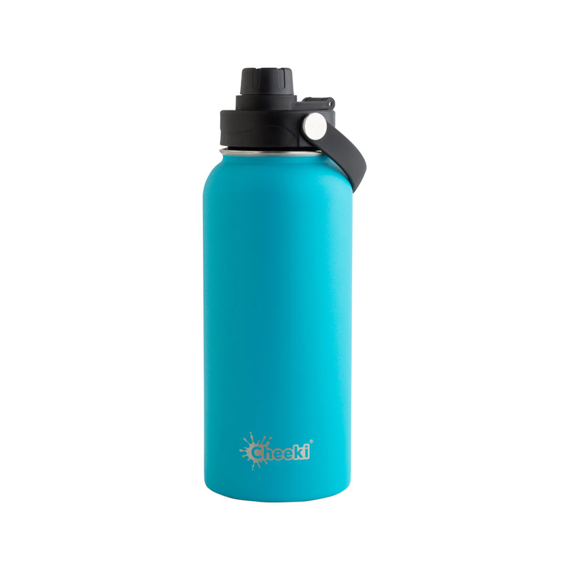 Cheeki Insulated Bottle Adventure Aqua (Large) 1L
